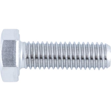 Hex Head Set Screw, M8x25, A2 Stainless, Material Grade 70