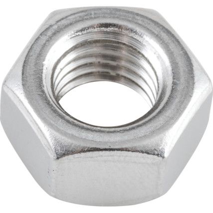 M12 A2 Stainless Steel Hex Nut