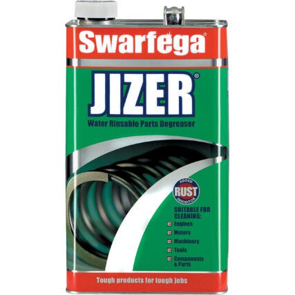 Jizer®, Rinseable Parts Degreaser, Solvent Based, Tin, 5ltr