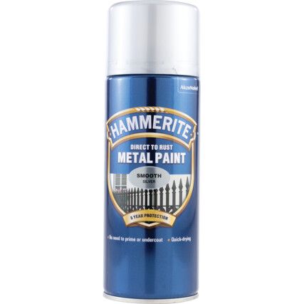 Direct to Rust Smooth Silver Metal Paint - 5ltr