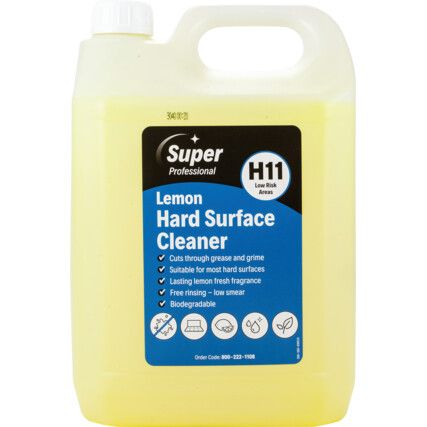 LEMON HARD SURFACE CLEANER H11 (5LTR)