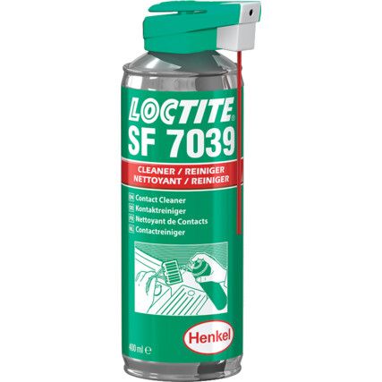 7039, Contact Cleaner, Solvent Based, Aerosol, 400ml