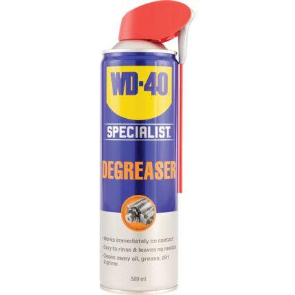 Specialist®, Fast Acting Degreaser, Solvent Based, Aerosol, 500ml