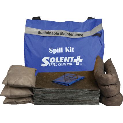 Maintenance Spill Kit, 50L Absorbent Capacity Per Kit, 58 x 71 x 15cm, Bag