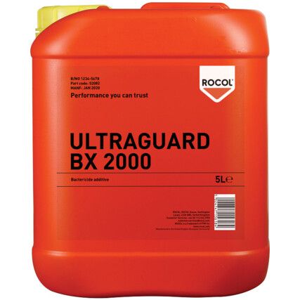 Ultraguard BX 2000, Cutting Fluid Additive, Bottle, 5ltr