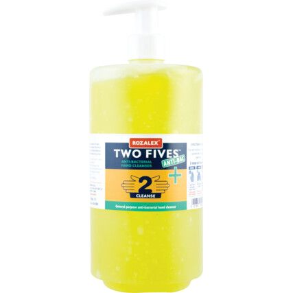 Two Fives Antibacterial Cleanser 1ltr