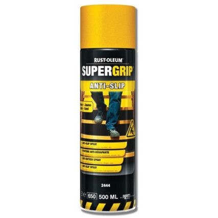 2444 Safety Yellow Anti-Slip Spray, 500ml