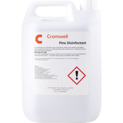 Concentrated QAP30 Pine Disinfectant, 5 Ltrs