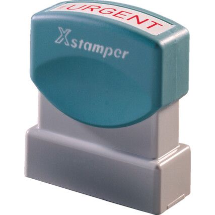 X-STAMPER WORD STAMP PAID BLUE