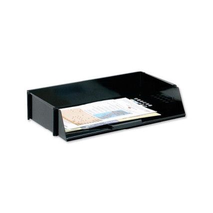 5 STAR WIDE ENTRY LETTER TRAY BLACK