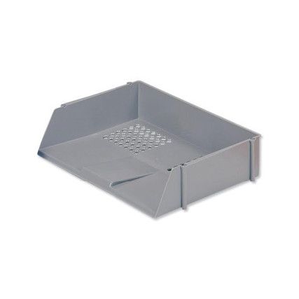 5 STAR WIDE ENTRY LETTER TRAY GREY