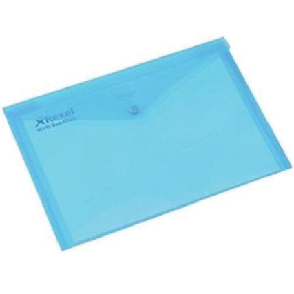 Carry Folder A4 Blue Pack of 5