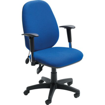 SOFIA Blue Manager's Chair with Lumbar