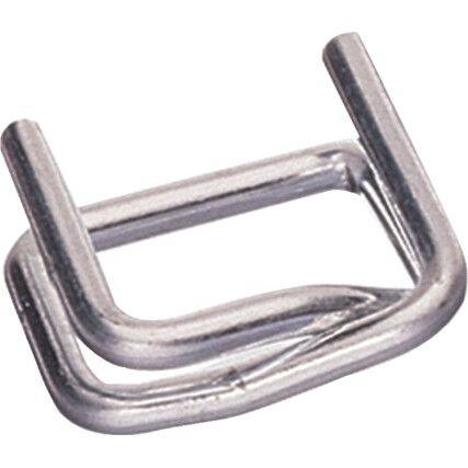 16mm GALVANISED BUCKLES 3 .50mm WIRE (BOX-1000)