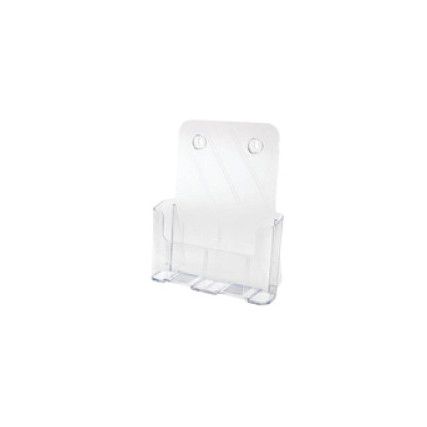 A4 CLEAR COUNTER STANDING LITERATURE HOLDER