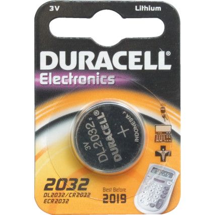 DL2032 Single 3V Lithium Button Battery
