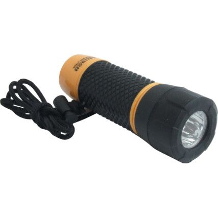 Handheld Torch, LED, Non-Rechargeable, 10lm, 14m Beam Distance