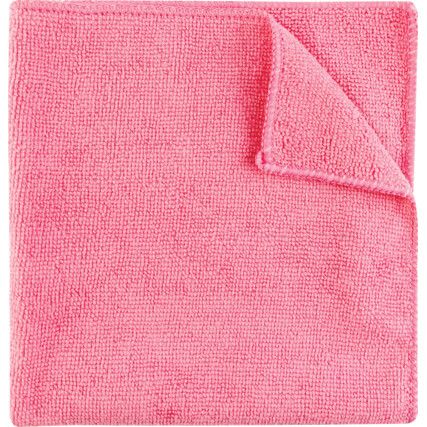 40x40cm Premium Red/Pink Micro Fibre Cloth 56G
