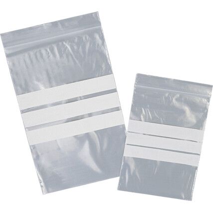 8"x11" Write-On Grip seal Bags, PK-1000