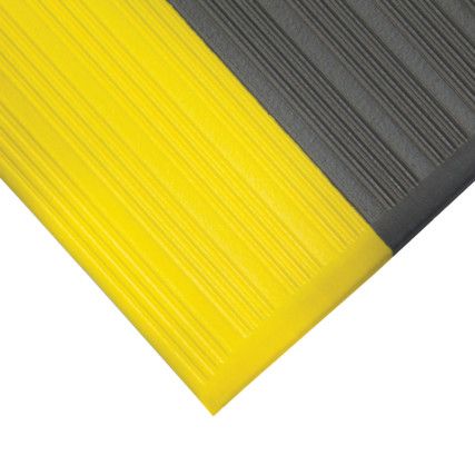 0.6m x 0.9m Safety Anti-Fatigue Ribbed Mat