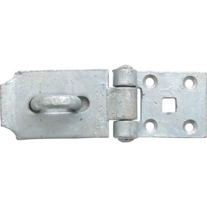 150mm SHORT PATTERN HEAVY HASP AND STAPLE GALV'