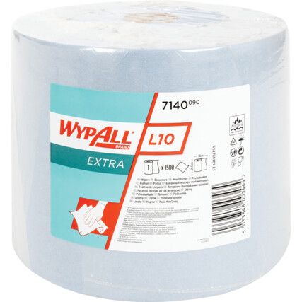 L10, Centrefeed Blue Roll, Single Ply, 1 Roll