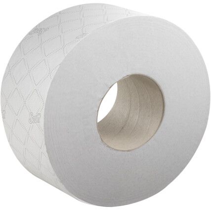 8614 Scott 200/76 Toilet Tissue Mini Jumbo White 12-Roll