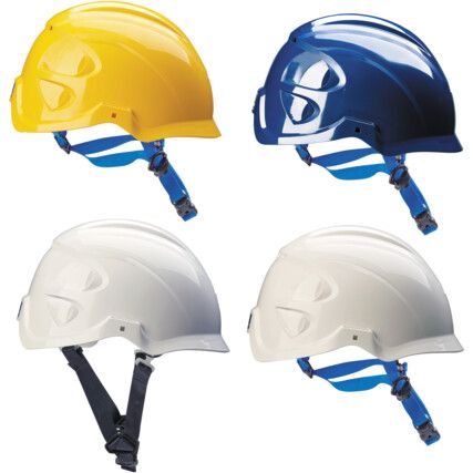 Nexus Height Master, Safety Helmet, Black, ABS, Vented, Micro Peak, Includes Side Slots