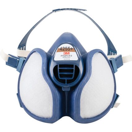 4255+, Respirator Mask, Filters Organic Vapours, One Size