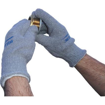 SKY07 Houston, Cold Resistant Gloves, Grey, Terry Coating, PVC Liner, EN511: 2006, Size 9