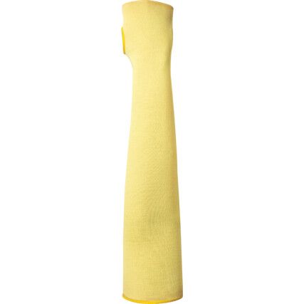 Touchstone, Cut Resistant Sleeve, Yellow, Kevlar®, 560mm, EN388 1, 3, X, 4, Knit Cuff