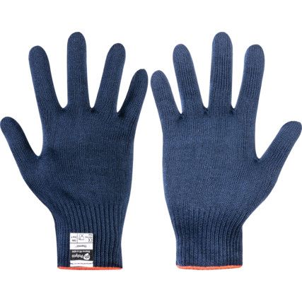 7800 Thermit, Cold Resistant Gloves, Blue, Thermal Yarn Liner, PVC Coating, Size 7