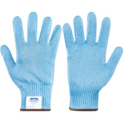 Bladeshades, Cut Resistant Gloves, Blue, EN388: 2016, 3, X, 4, 3, D, Uncoated, Dyneema®, Size 8