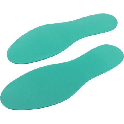 Insoles, Unisex, Green, Microporous, One Size