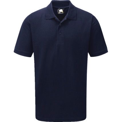 Eagle, Polo Shirt, Unisex, Navy Blue, Cotton/Polyester, Short Sleeve, M