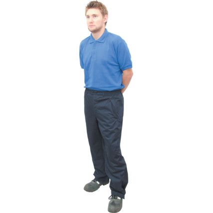 Weatherwear Trousers, Men, Navy Blue, Polyester, Waist 38"-41", XL