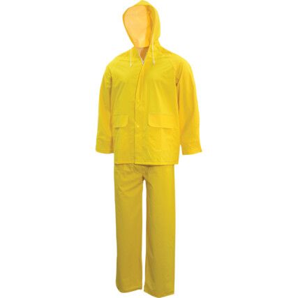2-Piece Rainsuit, Yellow (L)