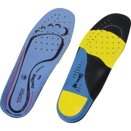 Neutralizer, High Arch Insole, Unisex, Blue, EVA Polyester, High Arch, Size 40-41