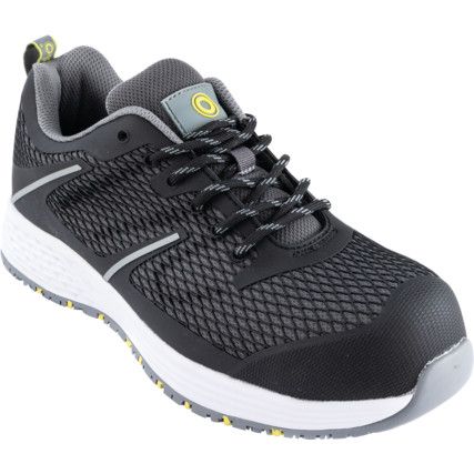 Safety Trainers, Black, S3, SRC, Size 9