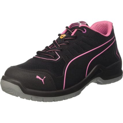 Women's Black Safety Trainers, Size 5