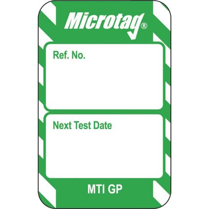 Microtag® Green Inserts - Pack of 20