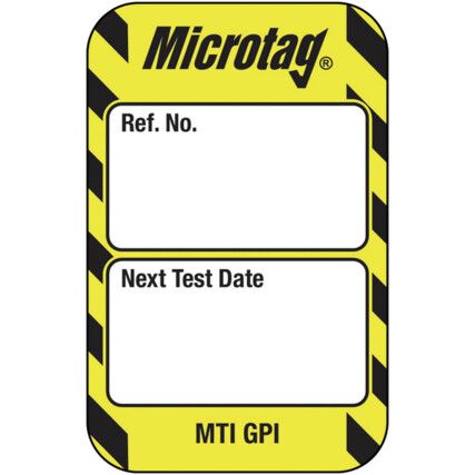 Microtag® Yellow Inserts - Pack of 20