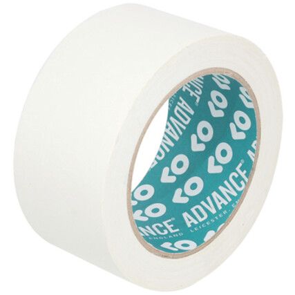 AT66 Masking Tape, PVC, 50mm x 33m, White
