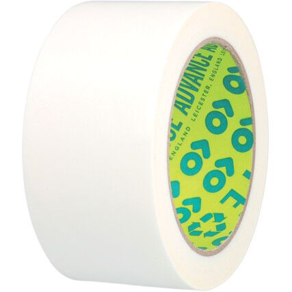 AT6102 Duct Tape, Polythene, White, 50mm x 33m
