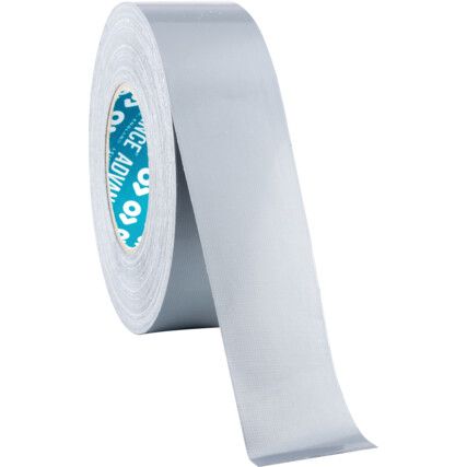 AT163 Duct Tape, Polythene, Silver, 50mm x 50m