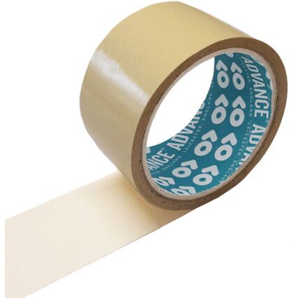 AT303 Double Sided Tape, Cotton Cloth, White, 50mm x 25m
