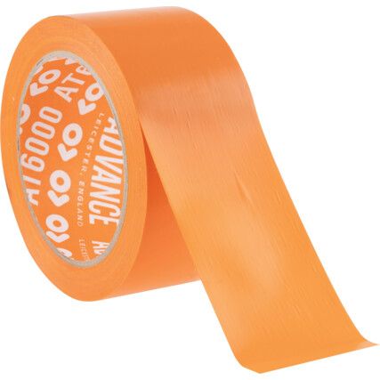AT6000 Duct Tape, PVC, Orange, 50mm x 33m