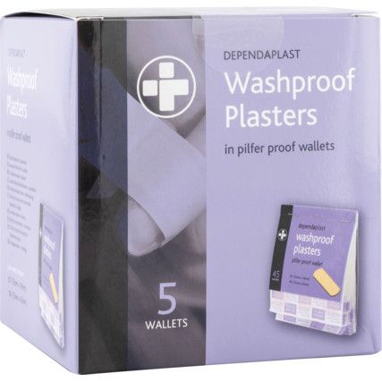 Washproof Plaster Refill (5 Packs of 45)