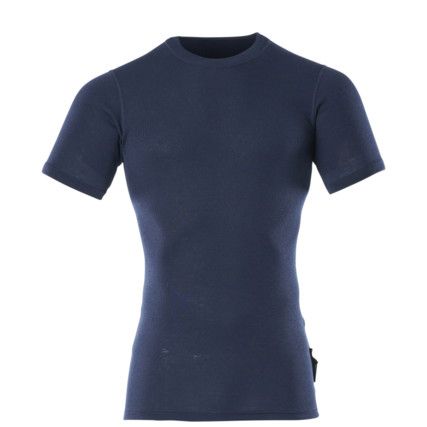 Kalix, Thermal Vest, Men, Navy Blue, Polyester, Short Sleeve, L
